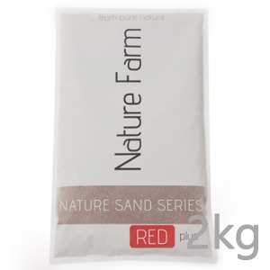 Nature Sand RED plus 2kg / 네이쳐 샌드 레드 플러스 2kg(0.8mm~1.2mm)