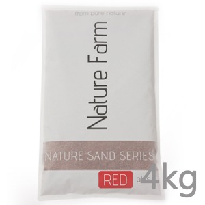 Nature Sand RED plus 4kg / 네이쳐 샌드 레드 플러스 4kg(0.8mm~1.2mm)