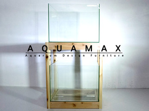 AQUAMAX 원목축양장 1단 (수조크기 600X450X높이450) 레드 